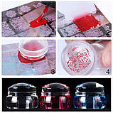 Штамп силіконовий для стемпінга+2 скрапер-пластини з візерунками, фото 3