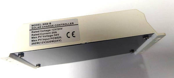 W88-C контроллер заряда для солнечных батарей 12/24В 30А (ID