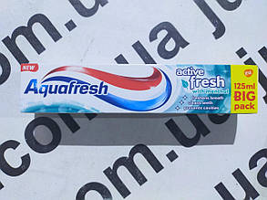Зубна паста Aquafresh Active Fresh With Menthol 125 мл.