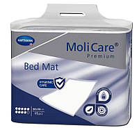 Пеленки гигиенические одноразовые впитывающие MoliCare Premium Bed Mat 9 капель 60x90 15шт
