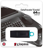 Флеш накопитель Kingston DataTraveler Exodia 64GB USB 3.2