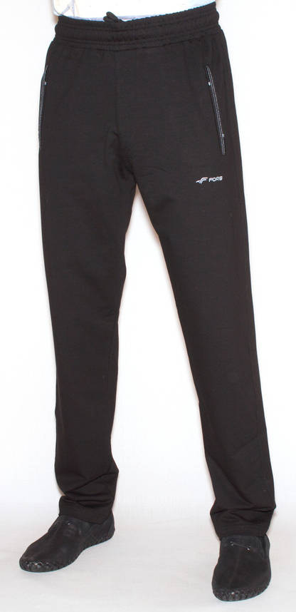 Спортивні штани чоловічі чорні Fore 9705M,L,XL,XXL,3XL, фото 2