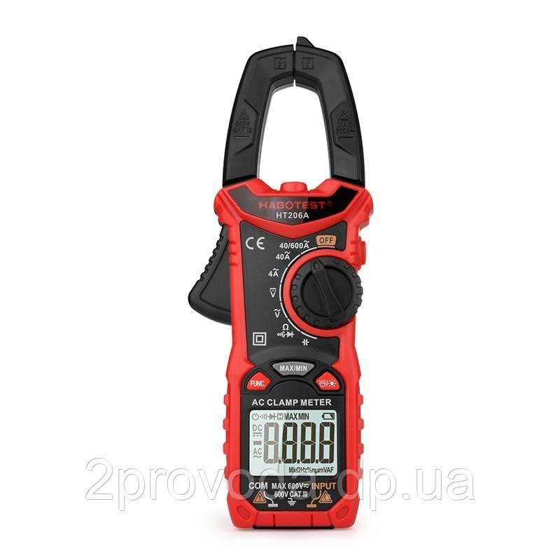 Струмовимірювальні (струмові) кліщі Habotest HT206A