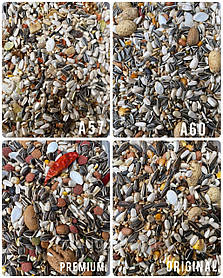 Корм на вагу для великих папуг