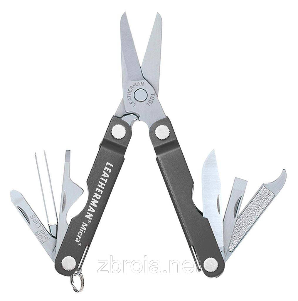 Мультитул Leatherman Micra Gray (64380082N)