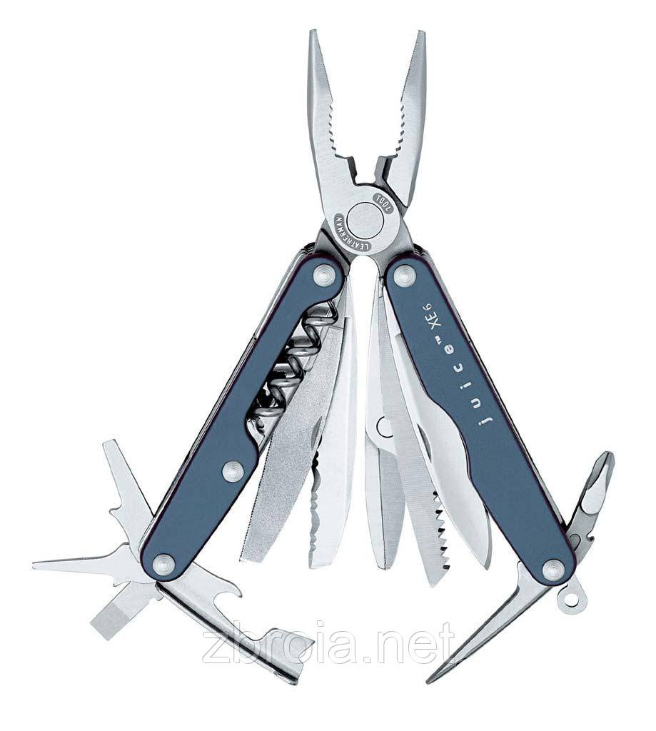 Мультитул Leatherman Juice XE6 Storm Gray (78108192N)