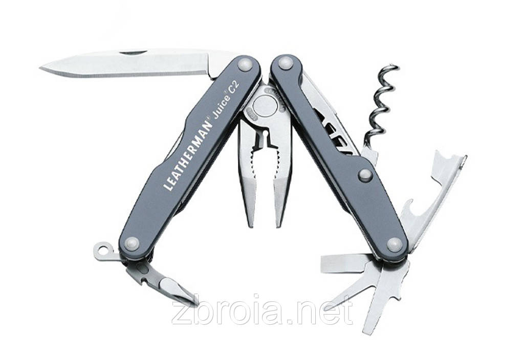 Мультитул Leatherman Juice C2 Storm Gray (70108192N)