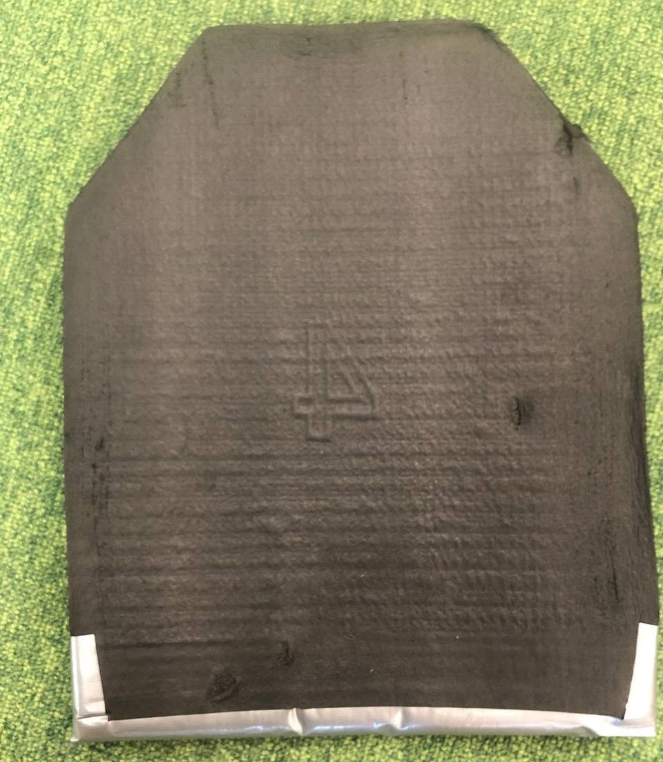 Комплект бронеплит для плитоноски 4-го класу Swebor Armor 3.1кг 25х30см Бронепластини, фото 1