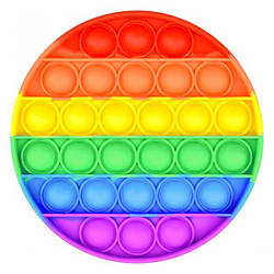 Сенсорная игрушка Pop It Fidget с шариками Круг