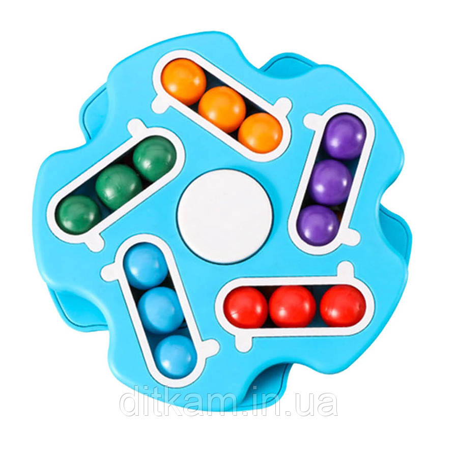 Головоломка антистресс Fidget Spinner Cube Синий, фото 1