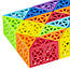Змейка Рубика 72 секции Diasheng Hollow, фото 3