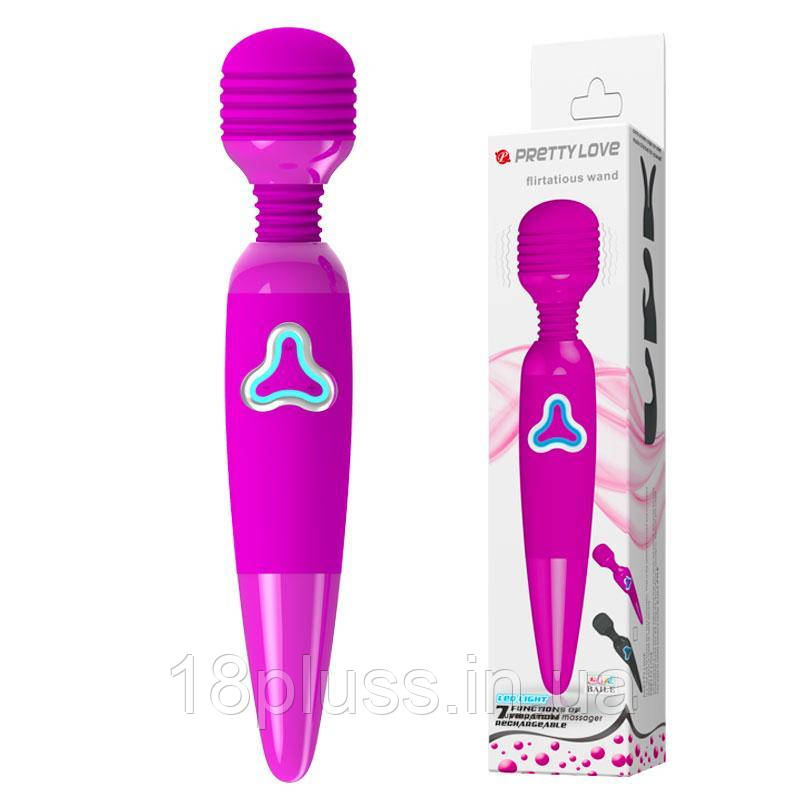 Класичний вібратор Pretty Love Flirtacious Wand Vibration, фото 1