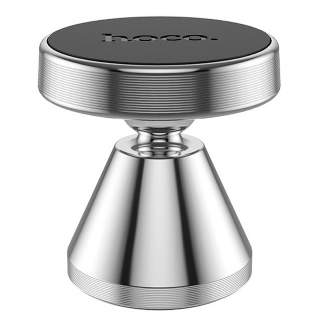 Тримач телефона для авто. Підставка для телефона в авто Hoco CA46 Сріблястий, фото 1