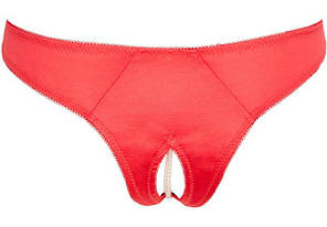 Трусики з вирізом Cottelli Collection G-string with Pearls від Orion | Knopka, фото 4