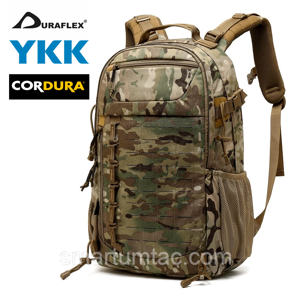 Рюкзак військовий тактичний 30л мультикам / multicam cordura YKK UTX