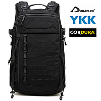 Рюкзак военный тактический 30л черный / black cordura YKK UTX