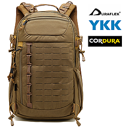 Рюкзак військовий тактичний 30л койот / koyote cordura YKK UTX