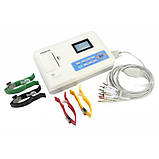 Електрокардіограф ECG300G LCD (3/4/12 канальний), фото 3