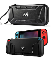 Чехол кейс MEO под Grip Case для Nintendo Switch Кейс + бампер MEO