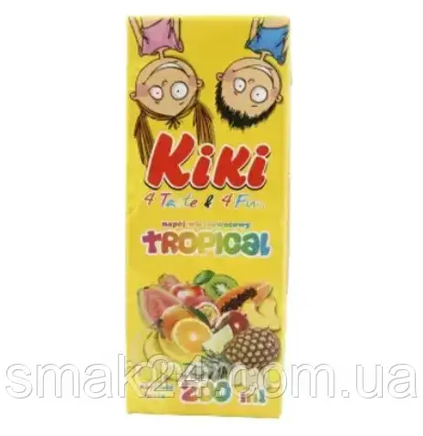 Сік дитячий Kiki тропік Польща 200 мл