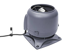 E190S Вентилятор E190S/125 витяжний покрівельний + основа Сірий