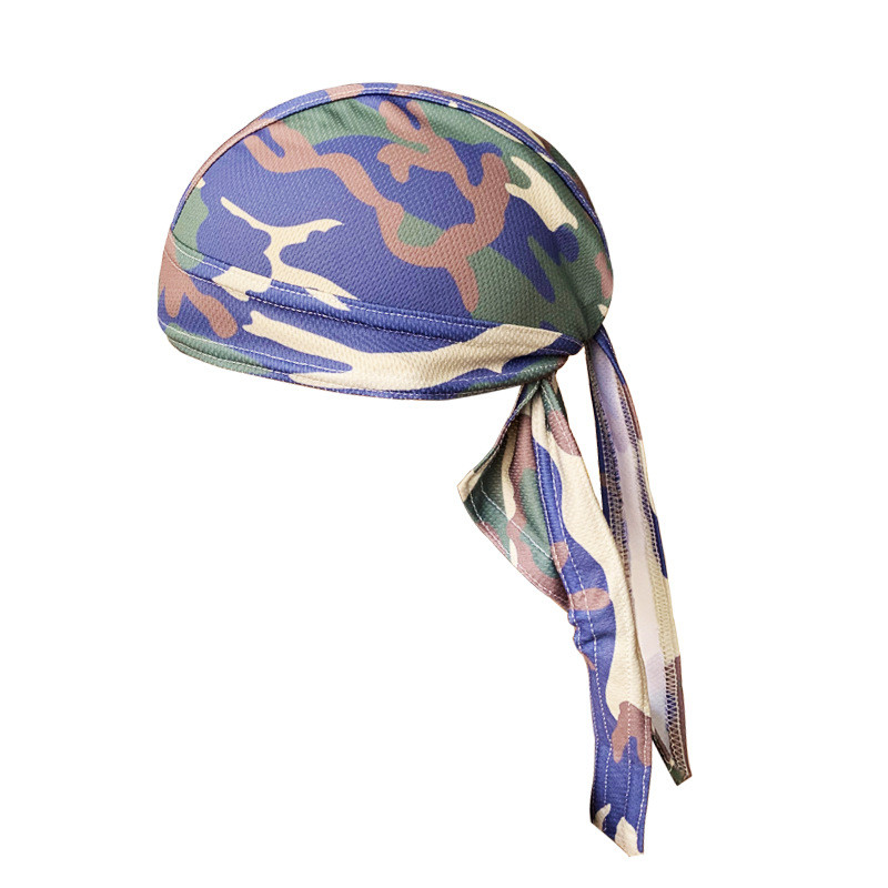 Бандана/підшоломник на зав'язках неелазичний повітропроникний COOLMAX/захист потилиці від сонця КАМУФЛЯЖ, фото 1