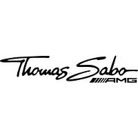 Вінілова наклейка на авто - Thomas Sabo AMG розмір 20 см