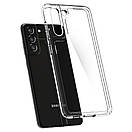 Чохол Spigen для Samsung Galaxy S21 FE — Ultra Hybrid, Crystal Cleare (ACS03051), фото 7
