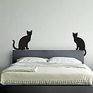 Інтер'єрна наклейка на стіну Березня пара (наклейки з кішками), фото 6