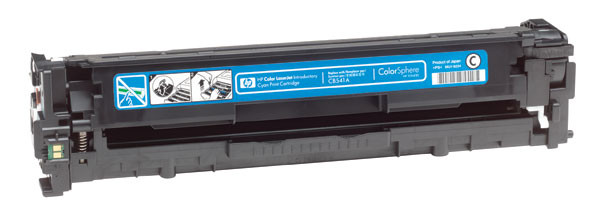 Порожній оригінальний картридж HP CB541A (125A) Cyan