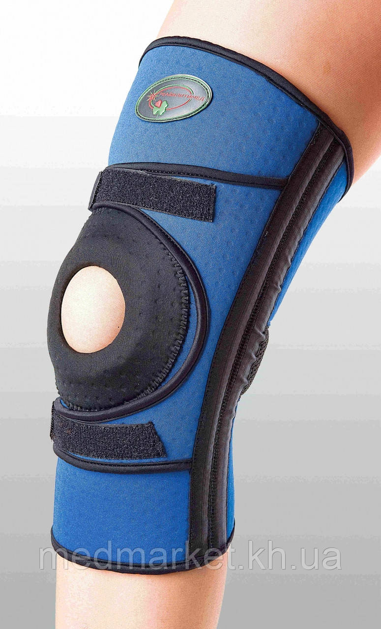 Бандаж на коленный сустав с 4-мя спиральными ребрами жесткости К-1П - фото 3 - id-p47538016