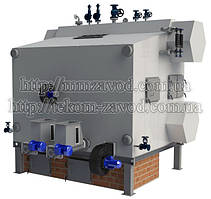 Паровий котел Е-1,8-1,4Р (1800 кг.пара/год; до 1,4МПа; тверде паливо)