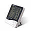 Термогигометр HTC-1 годинник будильник метеоростанції, фото 3