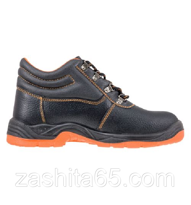 Ботинки кожаные с металлическим подноском 101 SB - фото 2 - id-p1650385012