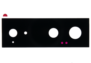 Скло камери для смартфону Google Pixel 6, чорний