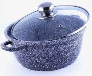 Каструля (казан) з гранітним покриттям 4,2 літра BN-317