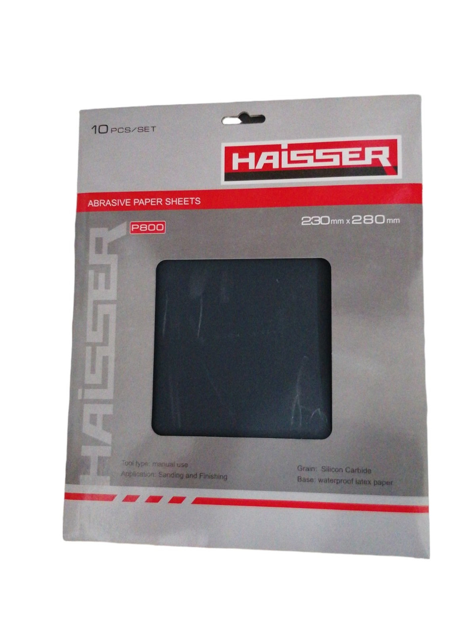 Шліфувальний папір, листовий 230ммх280мм, зерно 1000, HAISSER 118545 (5811712)