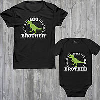 Парные футболки Family Look с принтом "Big brother Little brother" Push IT
