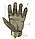Тактичні рукавички Hunter Carbon повнопалі військові (з пальцями) Оливкові (хакі, зелені), фото 8