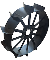 Усиленные грунтозацепы для тяжелого мотоблока с водяным охлаждением (железные колеса) Ø 580 мм