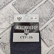 Шкарпетки чоловічі високі весна/осінь медичні без гумки асорті. 36-41 Житомир Стиль 20030469, фото 4