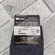 Шкарпетки чоловічі високі весна/осінь медичні без гумки асорті. 36-41 Житомир Стиль 20030469, фото 5