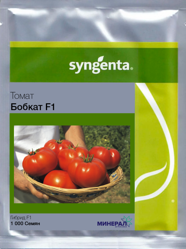 Насіння томатів Бобкат F1 1000 шт, Syngenta