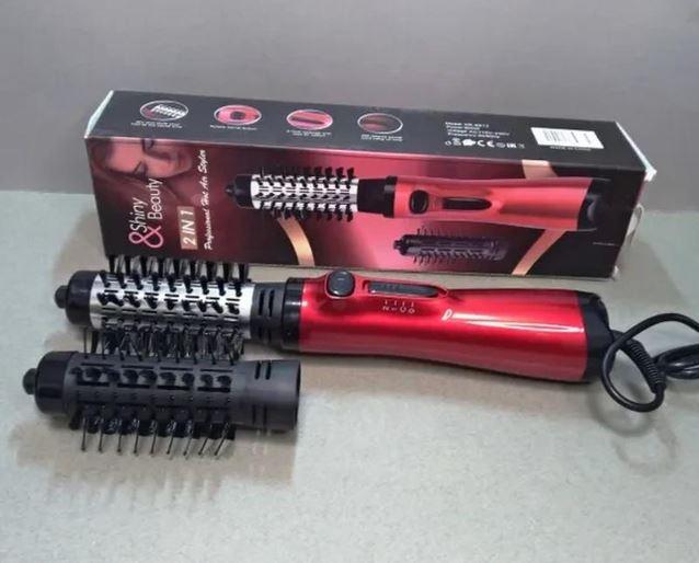 Професійний фен-розчіска для вкладки волосся Shiny Beauty 2 в 1, фото 1