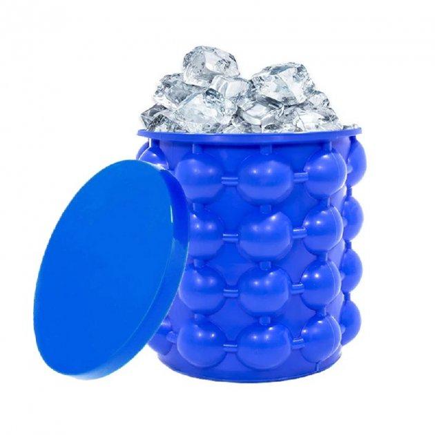 Форма для льоду Ice Cube Maker Genie, двокамерна, фото 1