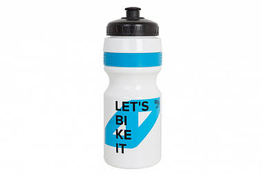 Фляга 620ml біла DC-BT60 "Let's bike it" (біла)