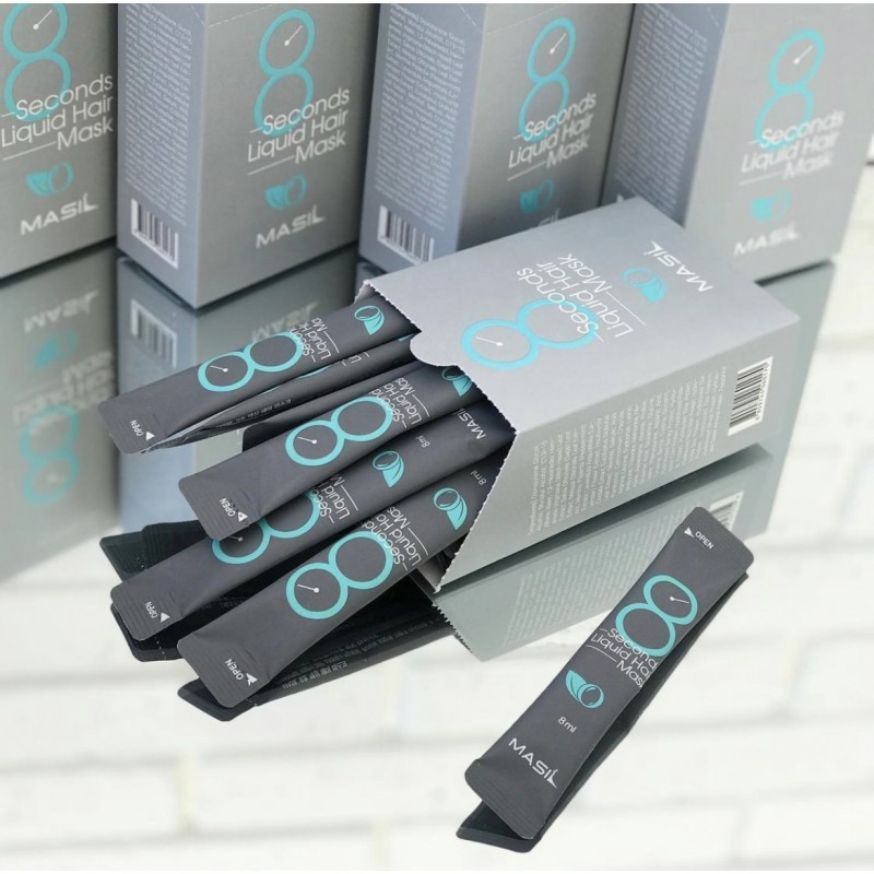 Маска для відновлення і об'єму волосся Masil 8 Seconds Liquid Hair Mask, 8мл