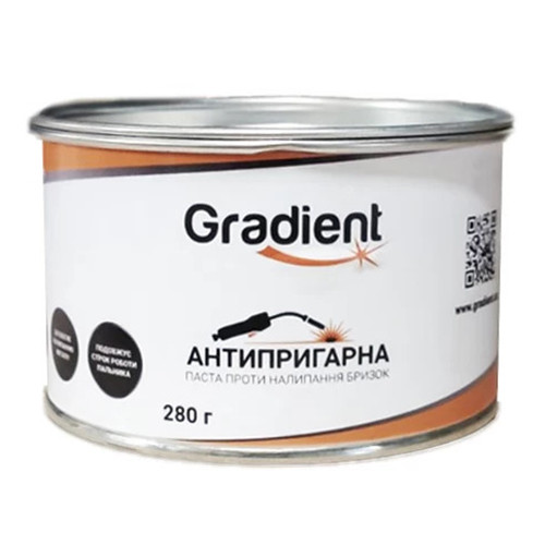 Паста антипригарна для зварювальних напівавтоматів 280 г Gradient SNY0400