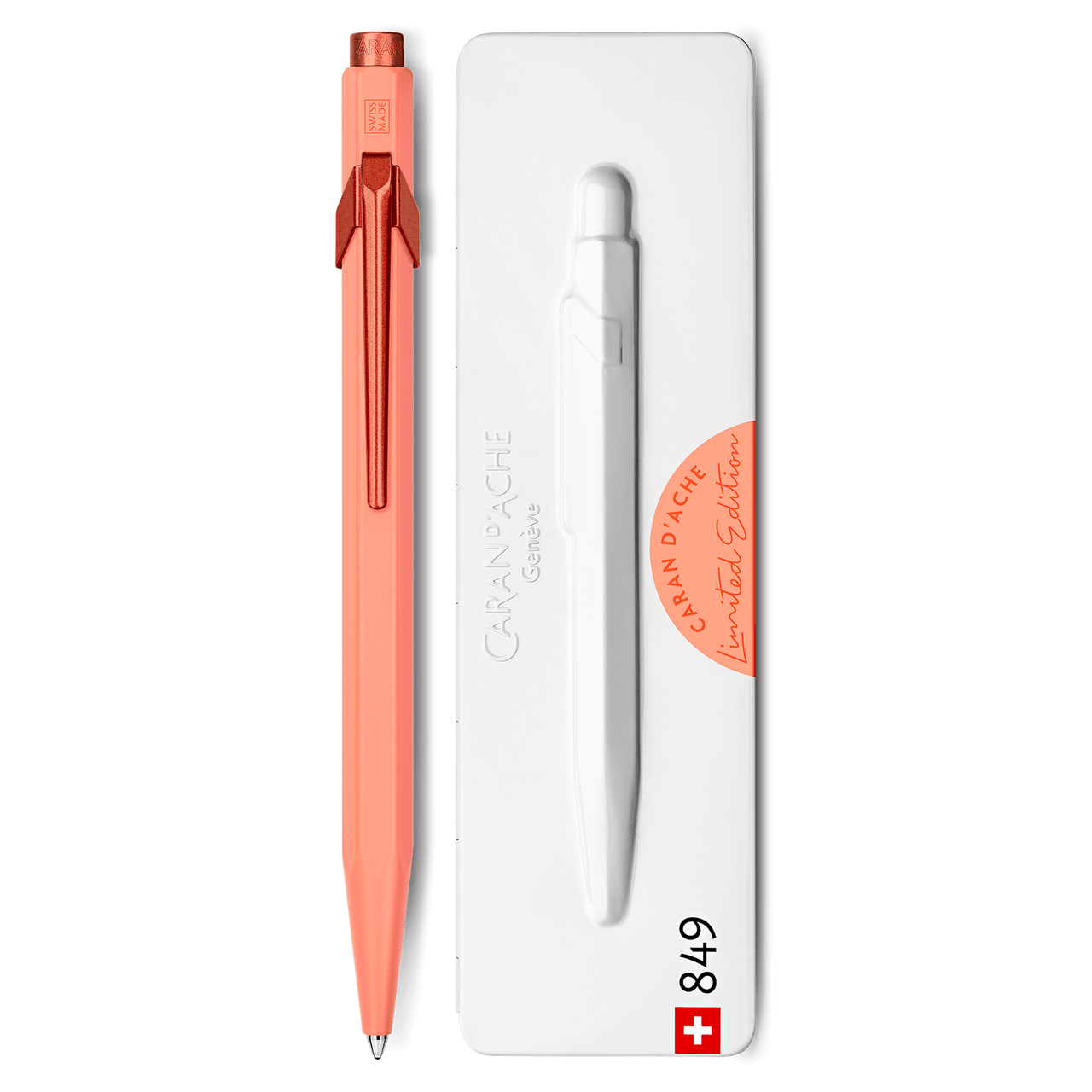 Ручка Caran d'Ache 849 Claim Your Style монохром танжерин + box 849.568 (7630002347228)