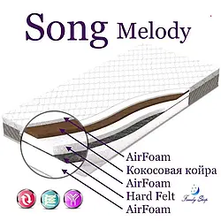 Ортопедичний матрац Family Sleep SONG Melody collection (20см, 4/3)